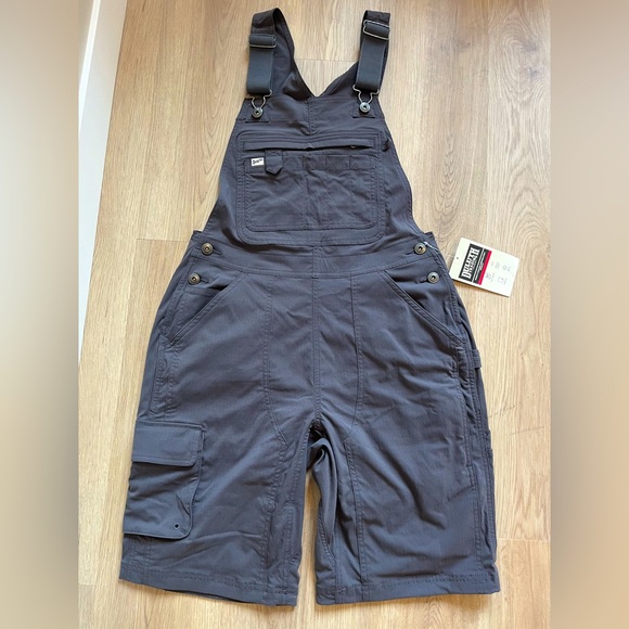 Duluth Trading Co Pants - NWT Charcoal Gray Shorts Overalls - Duluth Trading Co - XS